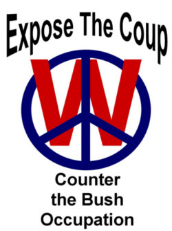 Aktionssymbol gegen den Bush-Staatsstreich